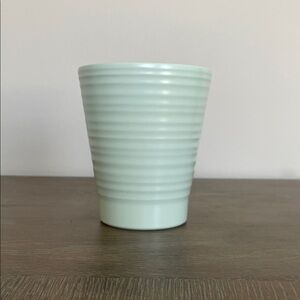 Matte Mint Green Ceramic Flower Pot